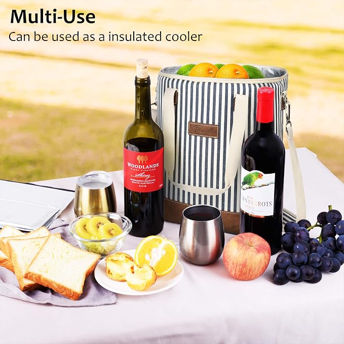 Tirrinia 6 Bottle Wine Cooler Bag - Image 7