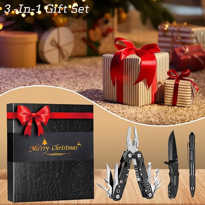 Gifts for Christmas, Pocket Knife, Tactical Pen 3-In-1, Christmas Gifts - Image 7