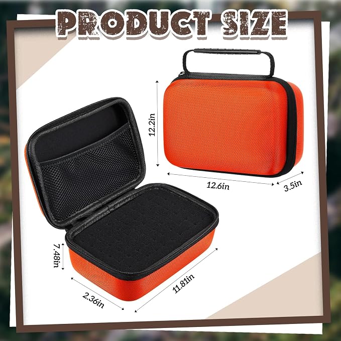 EVA Hard Case with Customizable Foam Protective EVA Carrying Case Shockproof - Image 2