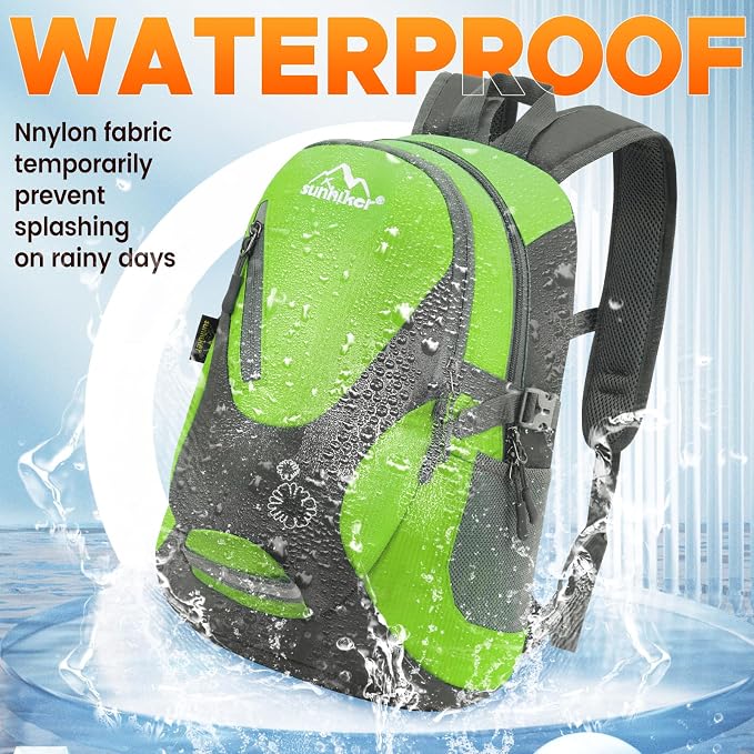 sunhiker Cycling Hiking Backpack Water Resistant Travel Backpack Lightweight - Image 4