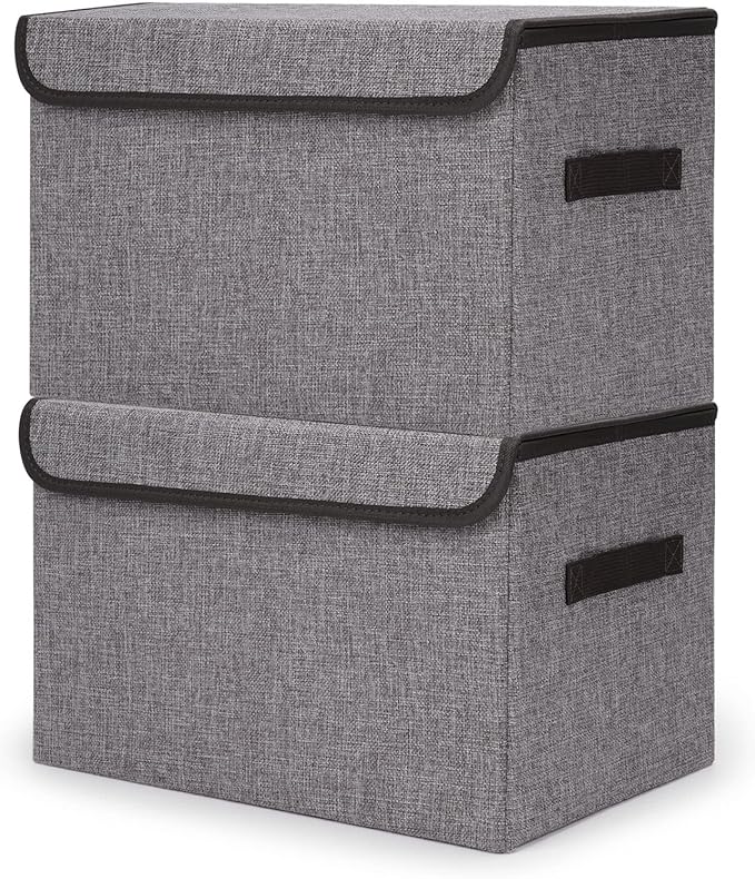 Large 42 Quarts Fabric Storage Bins by Bagnizer