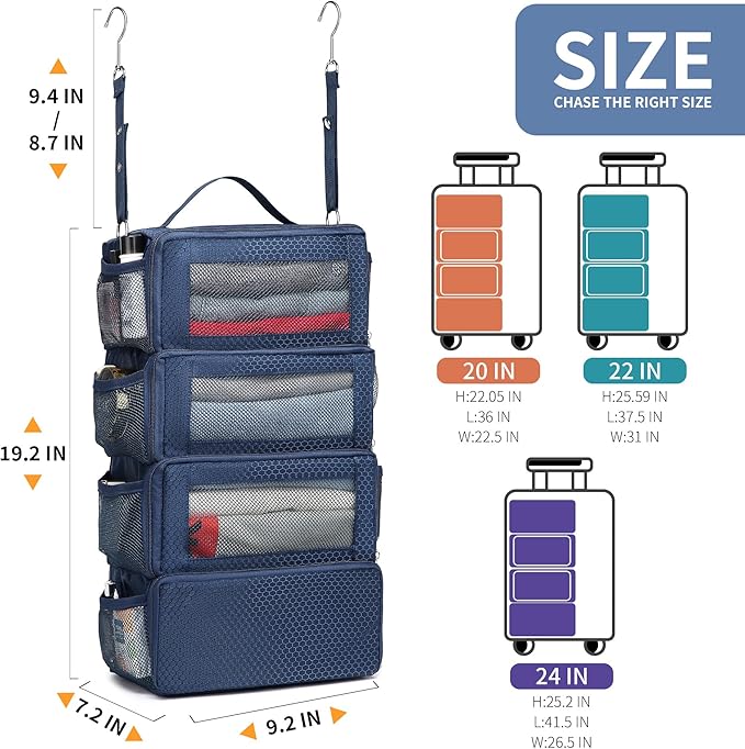 Suitcase Organizer Travel Bags Organizer - Image 2