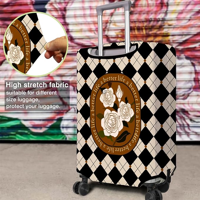 Travel Luggage Cover Suitcase Protector Fits 18-32 Inch Wheel Covers - Image 4