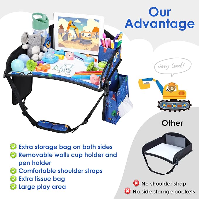 Kids Travel Tray for Airplane - Image 6