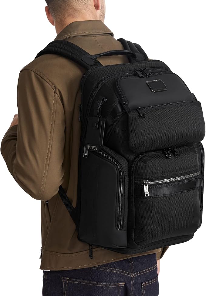 TUMI - Alpha Bravo Nomadic Backpack - Men's Durable Carry On Bag - 18.8" X - Image 10
