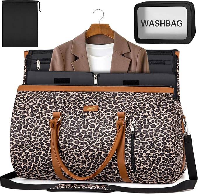 Garment Bag for Travel Convertible Carry On Garment Bag Large Travel Duffel - Image 8
