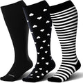 LEVSOX Wide Calf Compression Socks by Levsox