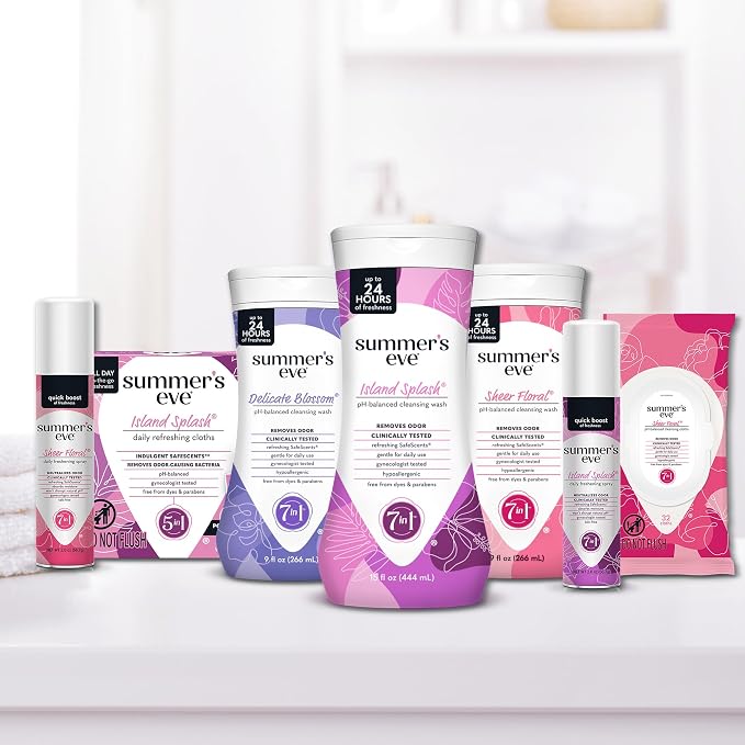 Summer's Eve Blissful Escape Feminine Wipes, Gentle pH-Balanced Formula Helps - Image 6