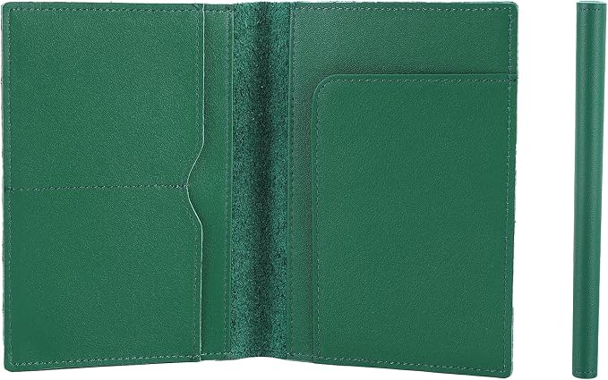 STAR VISTA Albatross Leather Travel Passport Holder, Minimalist Design by STARVISTA