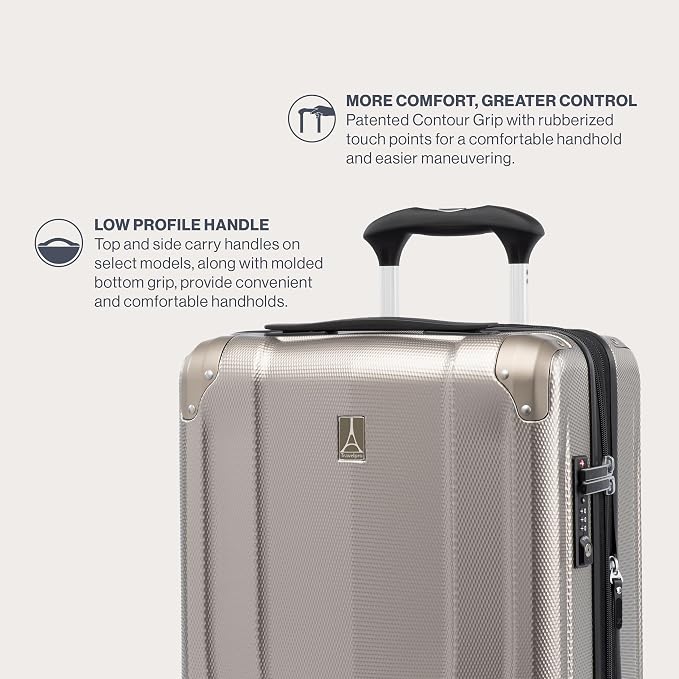 Travelpro Pathways 3 Hardside Expandable Luggage, 8 Spinner Wheels, Lightweight - Image 3