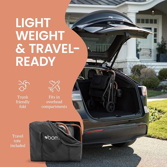 Bombi Bēbee V2 Lightweight Baby Stroller - Image 3