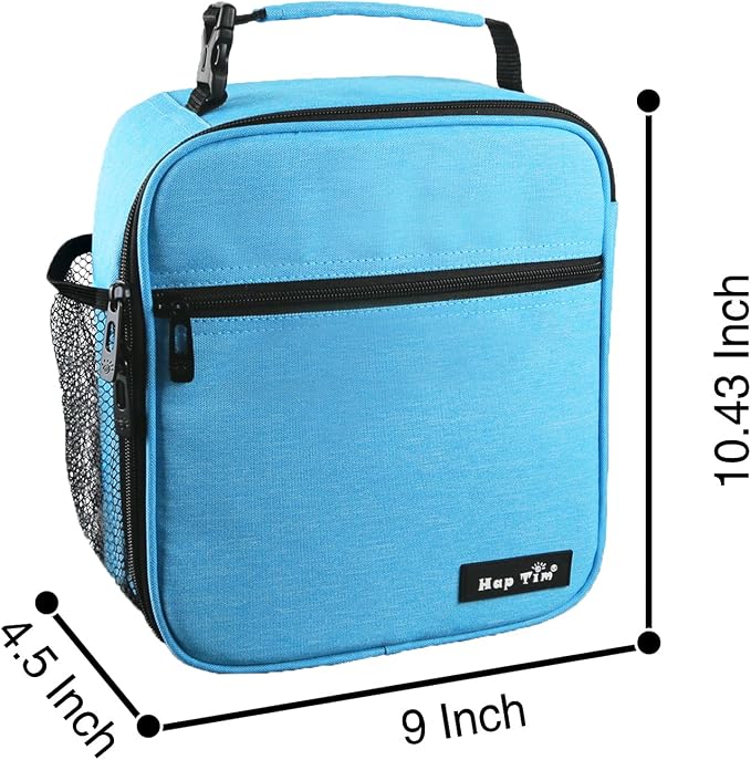 Hap Tim Insulated Lunch Bag for Men Women, Reusable Lunch Box, Spacious - Image 5