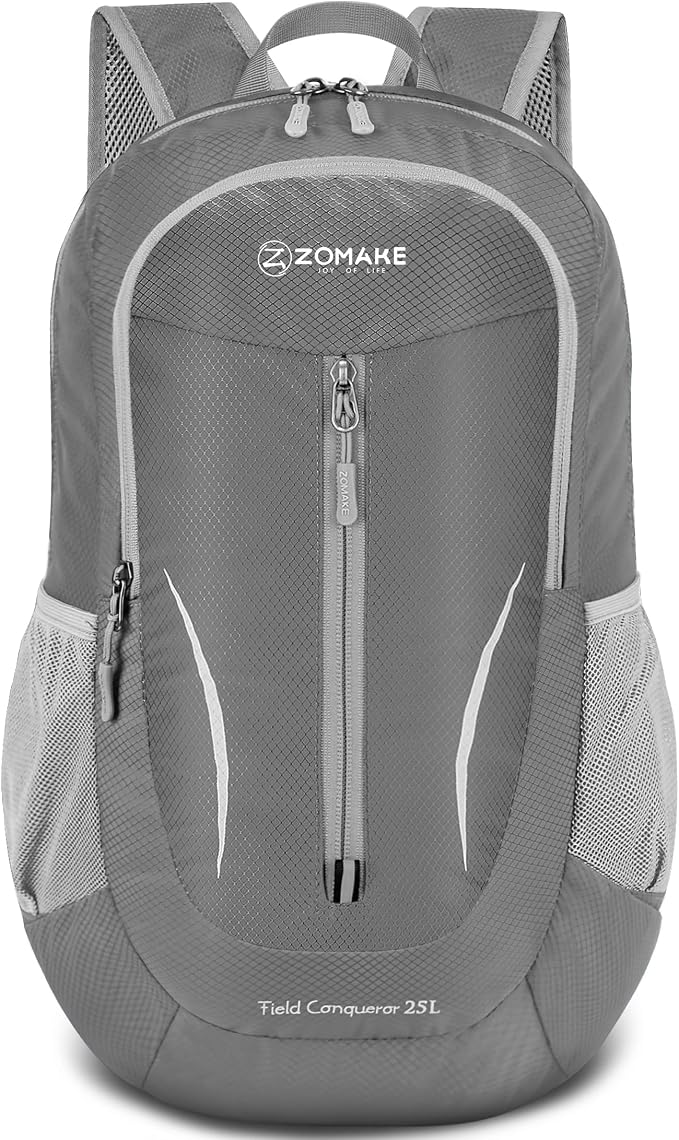 ZOMAKE Ultra Lightweight Packable Backpack 25L, Foldable Hiking Backpacks Water by ZOMAKE
