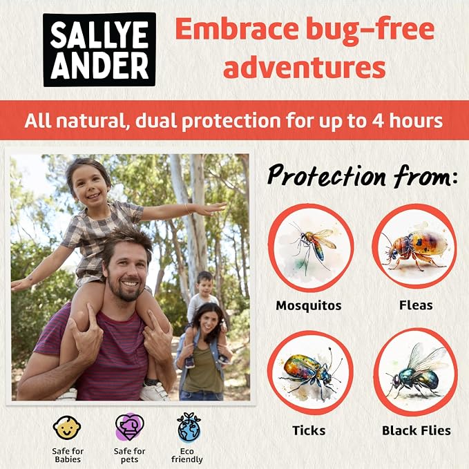 SALLYEANDER No Bite Me All-Natural Bug & Insect Repellent - Image 3