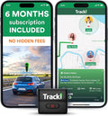 Tracki GPS Tracker for Vehicles, Kids. Subscription Needed. US-Made Tech. 4G by Tracki