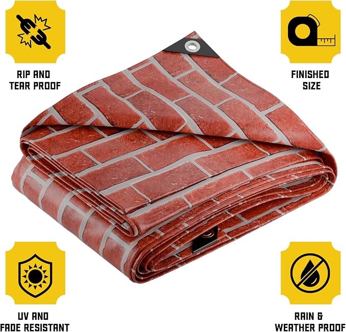 Core Tarps Extreme Heavy Duty 20 Mil Tarp Cover, Waterproof, UV Resistant - Image 3