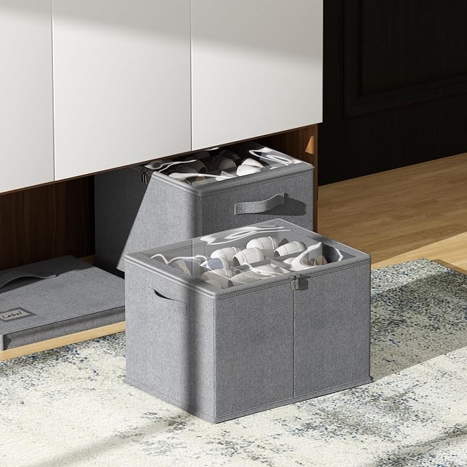 2 Pack Shoe Organizer for Closet - Image 4