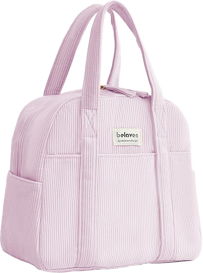 Insulated Lunch Bag for Women, 6-Hour Cold Retention Cooler Tote by belaven