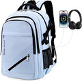 FENGDONG 17.3 inch Large Laptop Backpack Durable Waterproof Travel College by FENGDONG