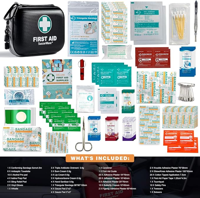 150 Pieces Mini First Aid Kit - Image 2