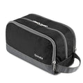 Gonex Travel Toiletry Bag Nylon, Dopp Kit Shaving Bag Toiletry Organizer Black by Gonex