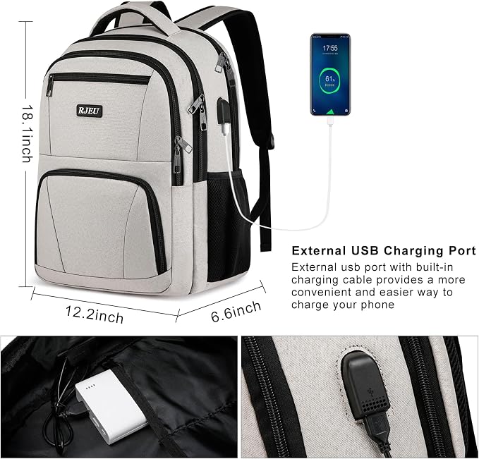 School Backpack for Teens Girls & Women, College Bookbag - Image 3