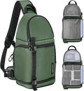K&F CONCEPT Camera Sling Bag Crossbody Bag Camera Shoulder Backpack by KFCONCEPT