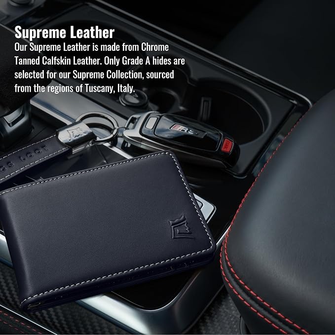 Kings Loot Wallet for Men | Customized Minimalist Slim RFID Blocking Leather - Image 2