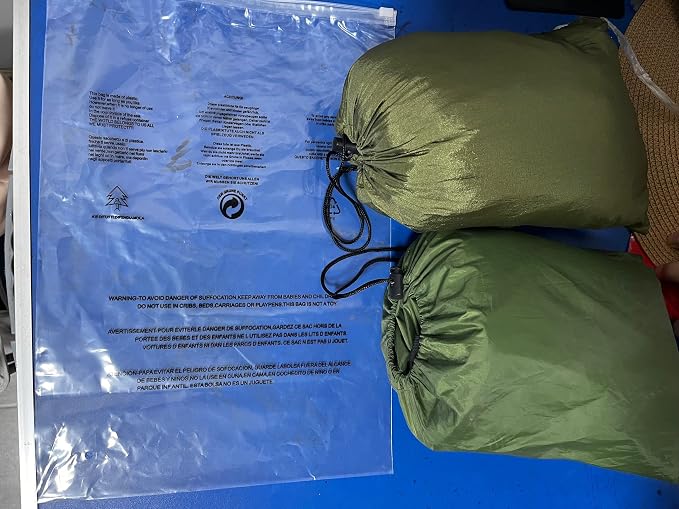 Camping Hammock with Rain Fly Tarp and Mosquito Net with Tree Straps，1/2 Person - Image 8