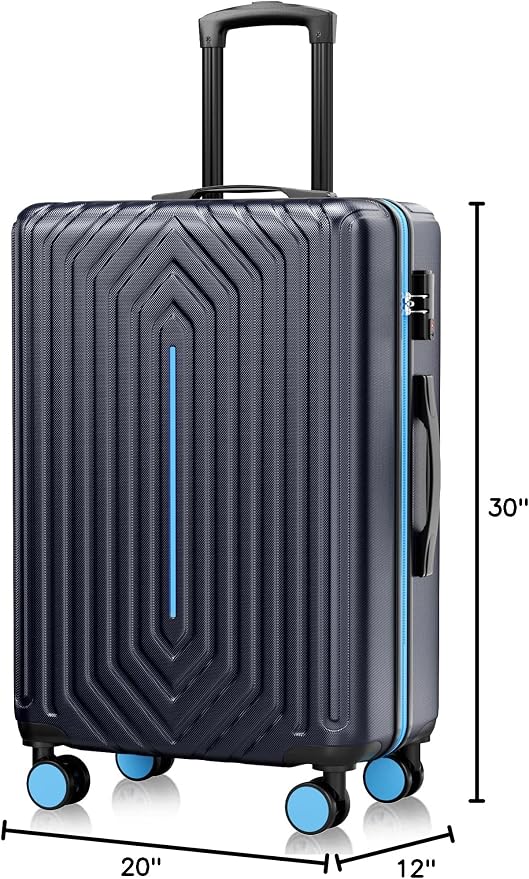 28 inch Luggage Hardside and Lightweight Suitcase - Image 7