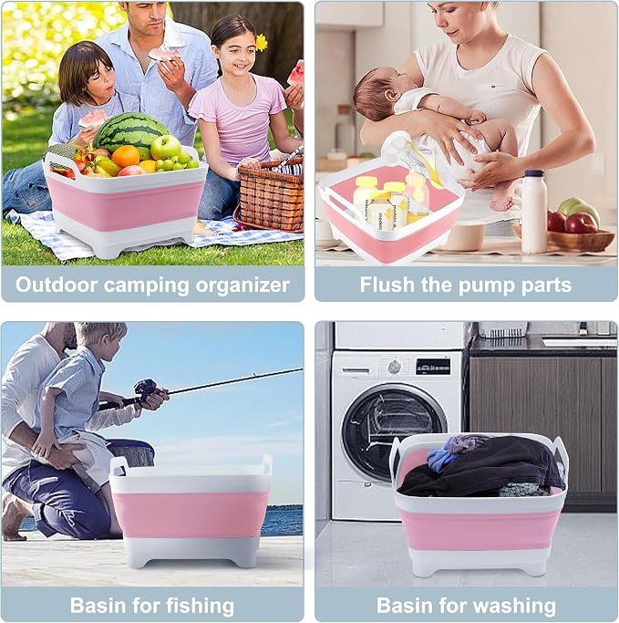 2.4 Gal Collapsible Dish Basin - Image 7