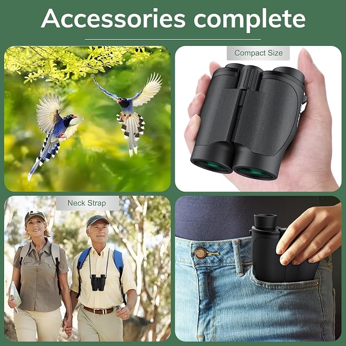 Compact Binoculars for Adults High Powered - Image 7