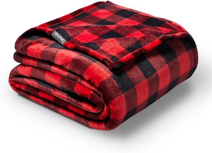 Bare Home Textured Fleece Blanket - Image 8