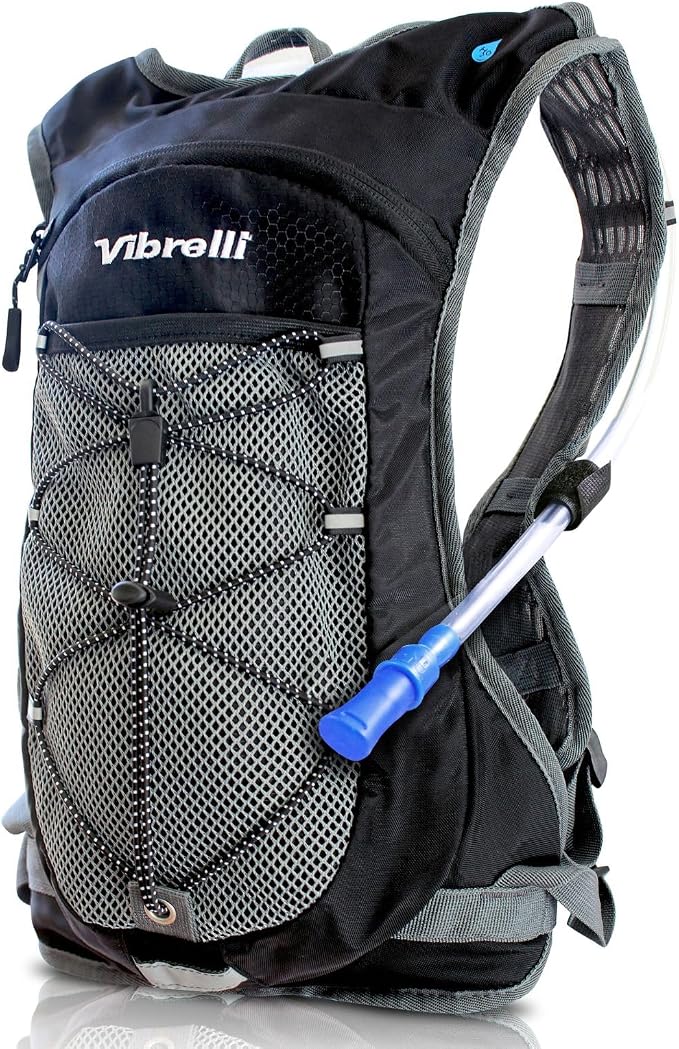 Vibrelli Hydration Backpack & 2L Hydration Bladder by Vibrelli