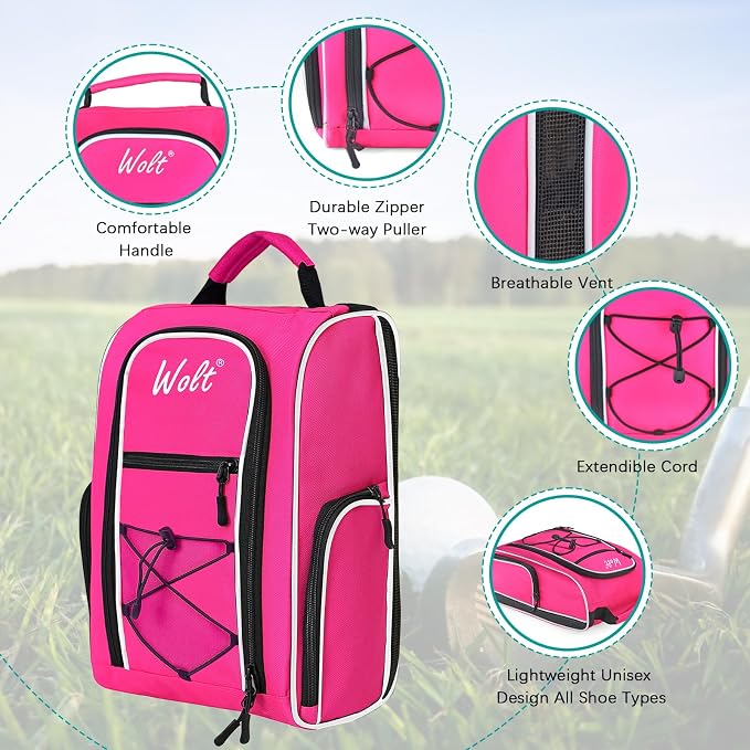 Wolt Golf Shoe Bag - Image 3