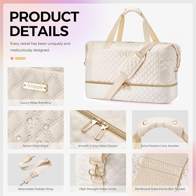 Gloppie Weekender Bags for Women - Image 7