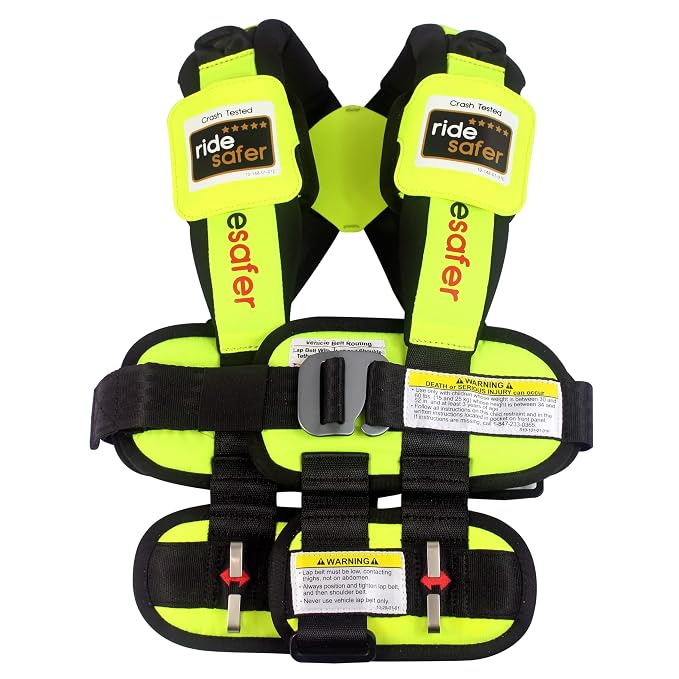 Large Yellow, Lightweight, Portable Car Seat by RideSafer