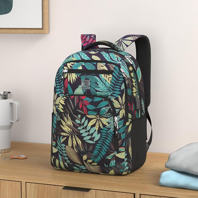 Laptop Backpack, Business Travel Anti Theft Slim Durable Laptops Backpack - Image 2