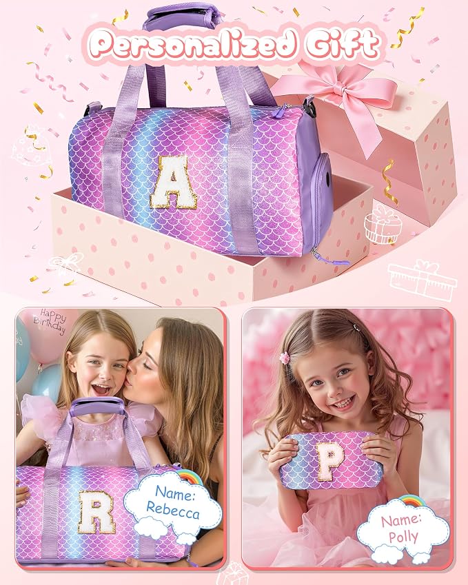 Travel Stuff for Kids-Girl Gym Bag - Image 2