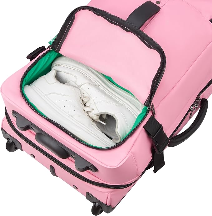 United Colors of Benetton Now Two Wheeled Rolling Duffel Bag - Image 10