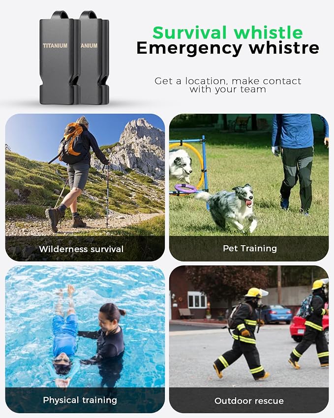 Emergency Survival Whistle Lifeguard Safety Whistle - Image 6