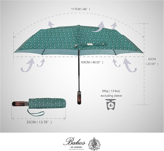 Balios Travel Folding Umbrella - Image 4
