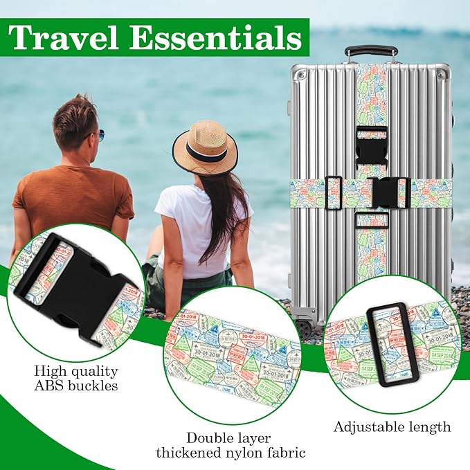 Luggage Straps for Suitcases TSA Approved, Luggage Identifiers for Suitcase - Image 3