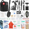 Abpir318 PCS Emergency Survival Kit, Survival Gear and Equipment First Aid Kit by Abpir