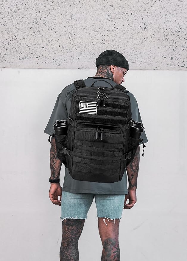 LHI Military Tactical Backpack for Men and Women 45L Army 3 Days Assault Pack - Image 7