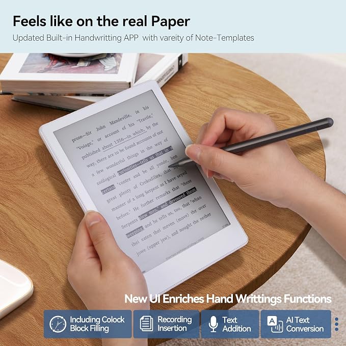 Meebook E-Reader M8 | 7.8' Eink Carta Screen | 300PPI Smart Light | Android 14 - Image 3
