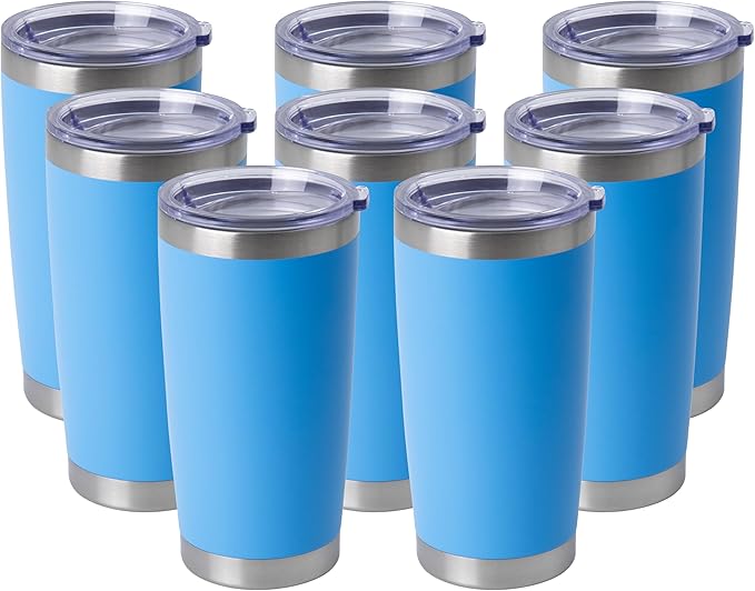 HASLE OUTFITTERS 20oz Stainless Steel Tumblers Bulk, Insulated Travel Cup by HASLEOUTFITTERS
