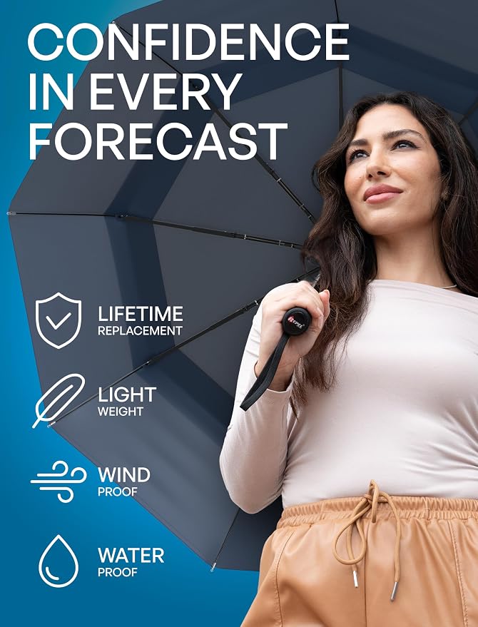 REPEL Windproof Travel Umbrella - Image 3