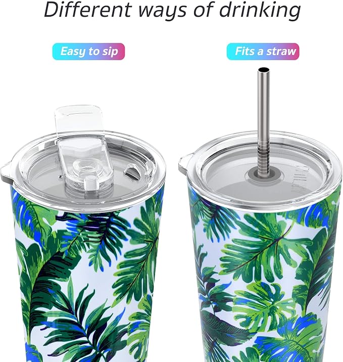 THILY Tumbler Stainless Steel Coffee Cup 26 oz Triple-Insulated Travel Mug - Image 2