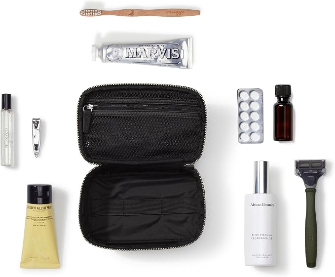 Leatherology Black Onyx Leatherology Small Travel Organizer - Image 4